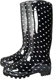 [SUGAR ISLAND] Ladies Womens Wellies Snow Rain Festival Wellington Boots Size UK 4, 5, 6, 7, 8