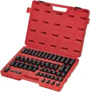 3351 3/8-Inch Drive Metric Impact Socket Set, Metric, Shallow/Deep, Universal Jo