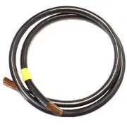 2 GAUGE Interconnecting Copper Cable, 72-Inch Length with 5/16-Inch Lugs (Black)