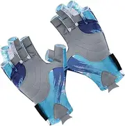 TOGEVAL Professional Bike Gloves for Adults Slip Half Finger Fishing Cycling Gloves Breathable Quick Dry Material Comfortable Grip for Outdoor Activities for Riding and Sports