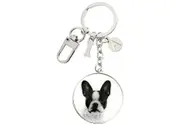 Ashdene Delightful Dogs - French Bulldog Keyring