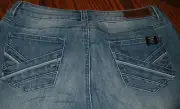 Size 32 x 33 NWT $99 Buffalo David Bitton Gallia Flare Jeans