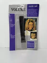 VINTAGE NEW OLD STOCK VOLUME TEASING COMB SET Missing 1 Comb Item 6511k