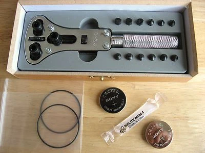 2 Battery Sets and Tools kit For Suunto D9 Dive Computer, NEW
