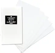 columbus(コロンブス) Columbus Shoe Polishing, Shoe Care, Polishing Cloth, Pack of 5, Hand Washable, 100% Cotton, Pack of 5, White, 5枚入り