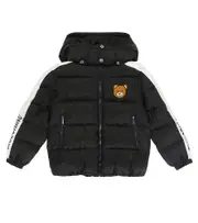 [Moschino Kids] Moschino Kids Appliquéd puffer jacket Y 14 multicoloured