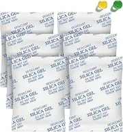 Desiccant Packs for Storage, 75 Packs 20 Gram Silica Gel Packets for Moisture Control, Food Grade Moisture Absorbers with Color Indicating, Desiccant Packs for Foods, Electronics, Jewelry, Safe