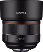 Samyang 85Mm F1.4 Auto Focus Full Frame Weather Sealed High Speed Telephoto Lens