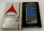 ZIPPO 1969 MECO ENGINEERING ADVERTISING PITTSBURH SLIM LIGHTER UNFIRED N BOX K34