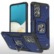 MCC Shockproof Samsung Galaxy A33 5G Heavy Duty Tough Case Cover A336 [Dark Blue]