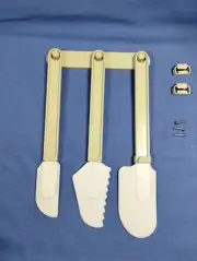 Tupperware Spatula Set Hanging Set 3 PC. with Rack! NIP