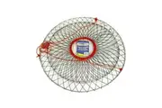 Wilson Ready Rigged Wire Bottom Marron Net- 2 Rings With Float And Rope