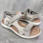 Earth Origins Sandals Womens 7 M Granite Skylar Casual Summer Shoes Comfort