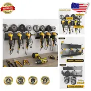 Sleek and Durable Angle Grinder Tool Stand - Organized Garage Solution (2 Pack)