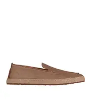 round head loafer shoes 45 light brown