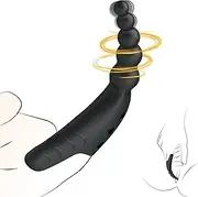 Finger Vibrator Vibration for Women with 10 Vibration Modes for Her Anal G Spot Nipple Clitoris Quiet and Strong Masturbation Sex Toy for Women