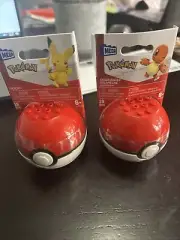 Pokémon Mega Construx Set Of 2 - Pikachu Charmender