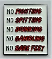 New Caddyshack Bushwood Caddy Rules Golf Ball Marker