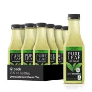 Iced Tea Unsweetened Green Tea 18.5 Fl Oz Bottles (Pack of 12)