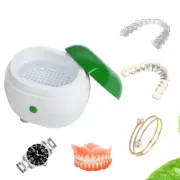 Automatic Denture Cleaning Case, Portable Retainer Cleaner Case, Denture Case wi