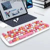 在飛比找蝦皮購物優惠-mofii摩天手無線鍵盤滑鼠套裝機械手感iPad藍牙單鍵盤女