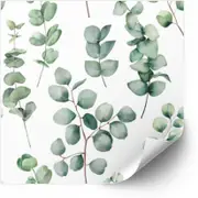 [Namly Design] Tiles Sticker - Eucalyptus Decals / 24 pcs