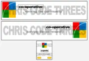 Code 3 Adhesive Vinyl Trailer Decal - Co-operative - 1/50 1/76 1/148 1/87 1/64