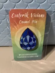 Game of Thrones Blue Dragon Egg Fantasy Pin with Gold Enamel