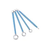 Stainless Steel Ball Shape Modeling Tool Set Clay Smooth Tools LLI