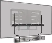 Sanus Soundbar Mount for TV Mount Bracket - Height & Depth Adjust, Moves in-Sync with TV, Supports Sound Bars Up to 20 lbs - SASB1-B1
