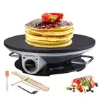 Electric Pancake Maker & Griddle Cooktop,13 inch Nonstick Aluminum Hot Plate ...