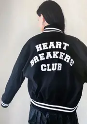 [Poster Grl] Run The Bases Varsity Jacket