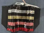 Victoria’s Secret Sequin Large Tote Black Weekend Bag