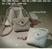 Princess & Sis Purse Pattern - Craft Books: #7301 The Macrame Pursemaker Vol. II