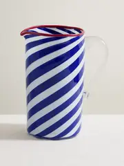 [AQUAZZURA CASA] AQUAZZURA CASA - Lido Murano Glass Pitcher - Blue - One size One size Blue