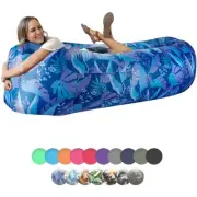 INFLATABLE LOUNGER Air Sofa Hammock Portable Couch Compression Sack By WEKAPO