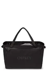 Osprey Transporter 60-Liter Gear Tote in Raven Black/black at Nordstrom One Size