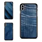 Funny Cases For iPhone XS 11 12 13 14 15 16 Pro Max denim fabric texture pattern