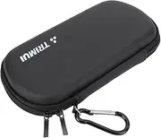Hard Carrying Case Waterproof Protective Travel Case Shockproof Video Game Console Storage Case Anti-Scratch with Carabiner for Pro Handheld Game