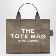 [Marc Jacobs] Medium Slate Green canvas tote bag One size Green