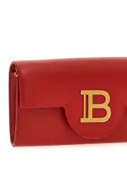 [Balmain] Balmain-B-Buzz Portafogli Rosso-Donna OS Red