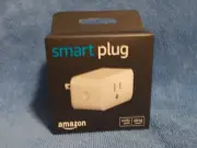 NEW SEALED Amazon Alexa Smart Plug - White 3 Prong Wi-Fi Single Socket Indoor