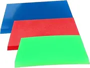 ETHZZLE Versatile Cleaning Kit 3 Piece Auto Film Scraper Set Squeegee for Car Wraps Wallpapers Window Tint