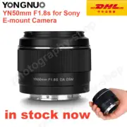 Yongnuo YN50mm F1.8S DA DSM Lens fr Sony APS-C Format a6400 Micro Single E Mount