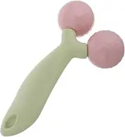SHERCHPRY Handheld Shaped Face Roller Massager for Skin Care Portable Neck and Facial Relaxation Tool for Eye Puffiness Relief Lightweight and User Friendly Design