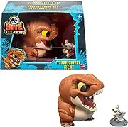 Mattel ​Jurassic World Bite Club Collectible Figure, Tyrannosaurus Rex Chubby Stylized Dinosaur Approx 4-Inch Figure with Accessory​