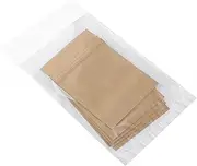 CleverDelights 6" x 9" Clear Front Poly Mailers - 2000 Pack - Strong Self-Sealing Plastic Shipping Storage Bags - 6x9 Inch Clear Front/White Back Envelopes