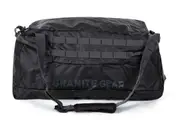 Granite Gear Foldable Duffle Bag With Backpack Straps Waterproof Sports Gym Duffel Bag Crossbody Camping Hiking Bag G3011 Black