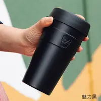 在飛比找蝦皮購物優惠-澳洲 KeepCup 雙層真空隨身杯 L (魅力黑)，454