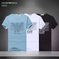 在飛比找蝦皮購物優惠-阿瑪尼 EA7圓領印花logoT 短袖 短T T恤 半袖衣服